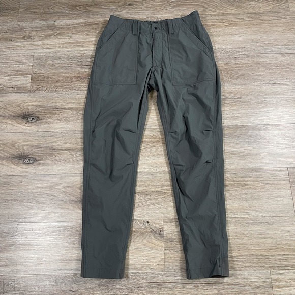 Relwen Men's Pants Outdoor Adjustable Waist Nylon Performance Size L Gray - Picture 1 of 9